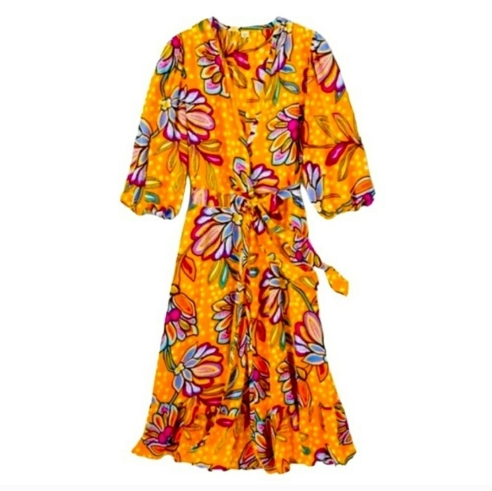 Floral Yellow Dress